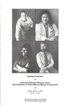 portraits program cover